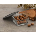 Paşabahçe Frezya Kapaklı 8 Li Cam Kase 530236