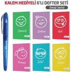 Ntt - Magnum Jel Kalem Hediyeli 6 Lı Defter - Smile