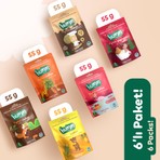 Humm Organic Organik Tatlı Kurabiyeler Atıştırmalık Paketi - 6 Adet (6 Çeşit)