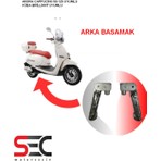 Küba Brilliant 50 125 Uyumlu Arka Basamak Paslanma Yapmaz ( Paket Sağ Sol 1 Takım )