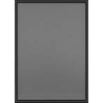 Alüminyum Açılır Kapanır Çerçeve Gönye Köşe - A1 - 60 x 84  cm  - Siyah - 25MM