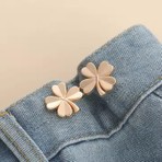 Yonca Model Gold Renk Pantolon Beli Daraltma Aparatı, Pantolon Beli Daraltma Aparatı, Broş, Yonca Kemer, Kemer