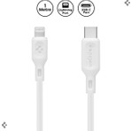 Spigen USB-C to Lightning (1 Metre) Hızlı Şarj / Data Kablosu MFI Lisanslı C10CL Beyaz - 000CA25416 (Spigen TR Garantili)