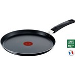Tefal B58210 Simplicity+ 25 cm Gözleme Tavası Teflon Kaplama Siyah Renkli Tek Parça Mükemmel Pişirme 2100122386