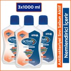 Activex Antibakteriyel Sıvı Sabun Aktif 3x1 Lt Nemlendirici İçerir