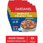 Dardanel Aç Ye Hazır Yemek Basmati Pilavlı Ton Balığı 160 gr x 4 Adet