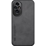 Microcase Honor 200 Pro Için Luxury Leather Series Deri Desenli Plastik Koruma Kılıf - AL8125