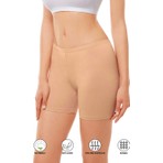 Özkan Underwear 26591 Kadın Pamuklu Likralı Ara Boy Diz Üstü Kısa Tayt Şort Boxer