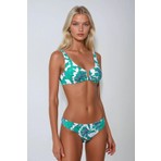 Kom Peyton Desenli Toparlayıcı Bikini