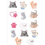 Sevimli Kedi Sticker Set 2