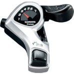 Shimano Vites kolu SL-TX50-7R 7-vites Plus Baş Parmak Vites Kolu Kelepçeli bant