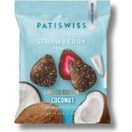Patiswiss Sütlü Çikolatalı Hindistan Cevizli Çilek Draje, 50g