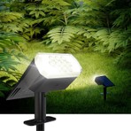 Robeve Bahçe Aydınlatması 10 Ledli Duvar ve Yere Uyumlu Güneş Enerjili LED Işık Bahçe Işığı Gün Işığı Bahçe LED Dış Mekan Aydınlatması Güneş Enerjiki Projektör
