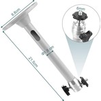 Codegen P10 Mini Projeksiyon Uyumlu Tavana Duvara Masaya Monte Askı Aparatı 21.5 cm Uzunluk
