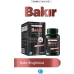TABVITAMINS Bakır 120 Bitkisel Kapsül Bakır Bisglisinat 2 mg