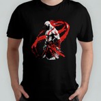 Pixxa God Of War Kratos Unisex %100 Pamuklu Bisiklet Yaka T-Shirt Model 3