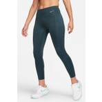 Nike Trainng Go Dri Fit Infinalock 7/8 Leggings 6 Cepli Toparlayıcı Reflektörlü Antrenman Taytı Koyu Yeşil