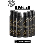 Viva Cappio Classic Sprey Deodorant 150 ml Koku ile 6 Adet Uzun Süreli Koruma