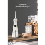 Whirtz Su Püskürtmeli Ağız Duşu – 300ml, Şarjlı, Taşınabilir