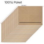 Tuna Askılı Dosya Metal Çubuklu Telli Tek Sayfa ASD2001 100 Lü Paket