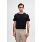 Ds Damat Comfort Fit Lacivert %100 Pamuk T-Shirt 6HC14ORT02005