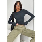 Fablair Bisiklet Yaka Basic Uzun Kollu Body
