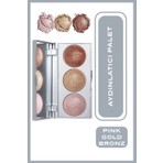 Golden Rose Strobing Highlighter Palette - 3'lü Fırınlanmış Aydınlatıcı Paleti
