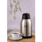 Penguen 2.5 Litre Çift Kat Çelik Çay Termos | 12-24 Saat S