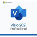 Microsoft Visio 2021 Professional – 2 Bilgisayar Için  Lisans