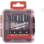 Milwaukee Shockwave HEX Lokma Seti 7-8-10-13mm - 4932492445