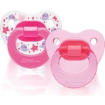 Wee Baby 2’li Damaklı Emzik No:1 Kız 0-6 Ay