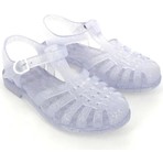 Meduse Sunmif Mat Argent Paillete - Mat Şeffaf Kadın Sandalet