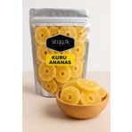 Selkur Kuru Ananas 500 gr 1.Kalite Türkiye Menşeli Organik Sertifikalı Lezzet