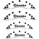 Uyumlu Brembo Beyaz Kaliper Kapağı 4 Parça Ön Arka Set