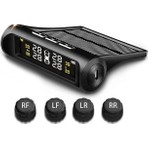 kzy mobilyal Powermaster PM-26964 Solar DC 5V Araç Lastik Basınç Ölçme - İzleme Sistemi Universal Araçlar İçin