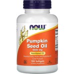 Now Foods Pumpkin Seed Oil, 1,000 Mg, 100 Softgels
