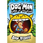 Dav Pilkey Dog Man 5: Lord Of The Fleas Ciltsiz Normal Boy Kitap 256 Sayfa İngilizce