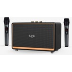 M408 Premium Mikrofonlu 100W Retro Nostalji Bluetooth Hoparlör
