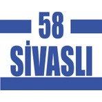 Reysa Tasarım 58 Sivaslı Araba Sticker 17X17 cm Mavi