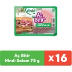 Pınar Aç Bitir Hindi Salam 75 g x 16 Adet