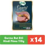 Pınar Gurme But Etli Hindi Füme 110g x 14 Adet