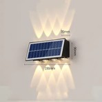 Cata 6 Adet Güneş Enerjili LED Aplik Ct 8010 - Solar Enerjili Bahçe Aydınlatma (Dış Mekan)(Günışığı)