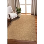 Konfor Jutem 0103 Büyük Ebat Jüt Hasır Bukle Örme Kilim Modern Oturma Odası Salon Halısı İç ve Dış Mekan Halısı