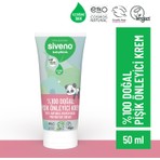Siveno %100 Doğal Bebek Pişik Önleyici Krem Çinko PCA Yenidoğan Koruyucu & Hassas Onarıcı Bakım Kremi 50 ml