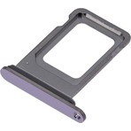 İndirim Plus iPhone 14 Pro Max Sim Çekmecesi Çift Simli Modeller Için Sim Kart Yuvası (Mor Renk)