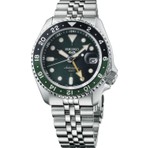 Seiko 5 Sports Gmt SSK035K Erkek Kol Saati Metalik Gri Kasa Suya Dayanıklı 10 ATM