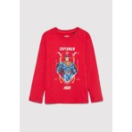 Mavi Superman Baskılı Kırmızı TIŞÖRT6610239-70477