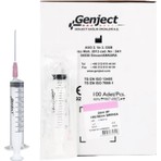 Lummed Genject - 20 ml 3parça Pembe Iğneli Enjektör Veteriner - 100 Adet