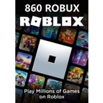 Roblox Gift Hediye Kartı - 860 Robux Dijital Teslimat ile Hızlı Kullanım İçin Geçerli