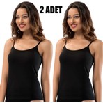 Belinay Modal Ip Askılı Bayan Atlet 2'li Paket